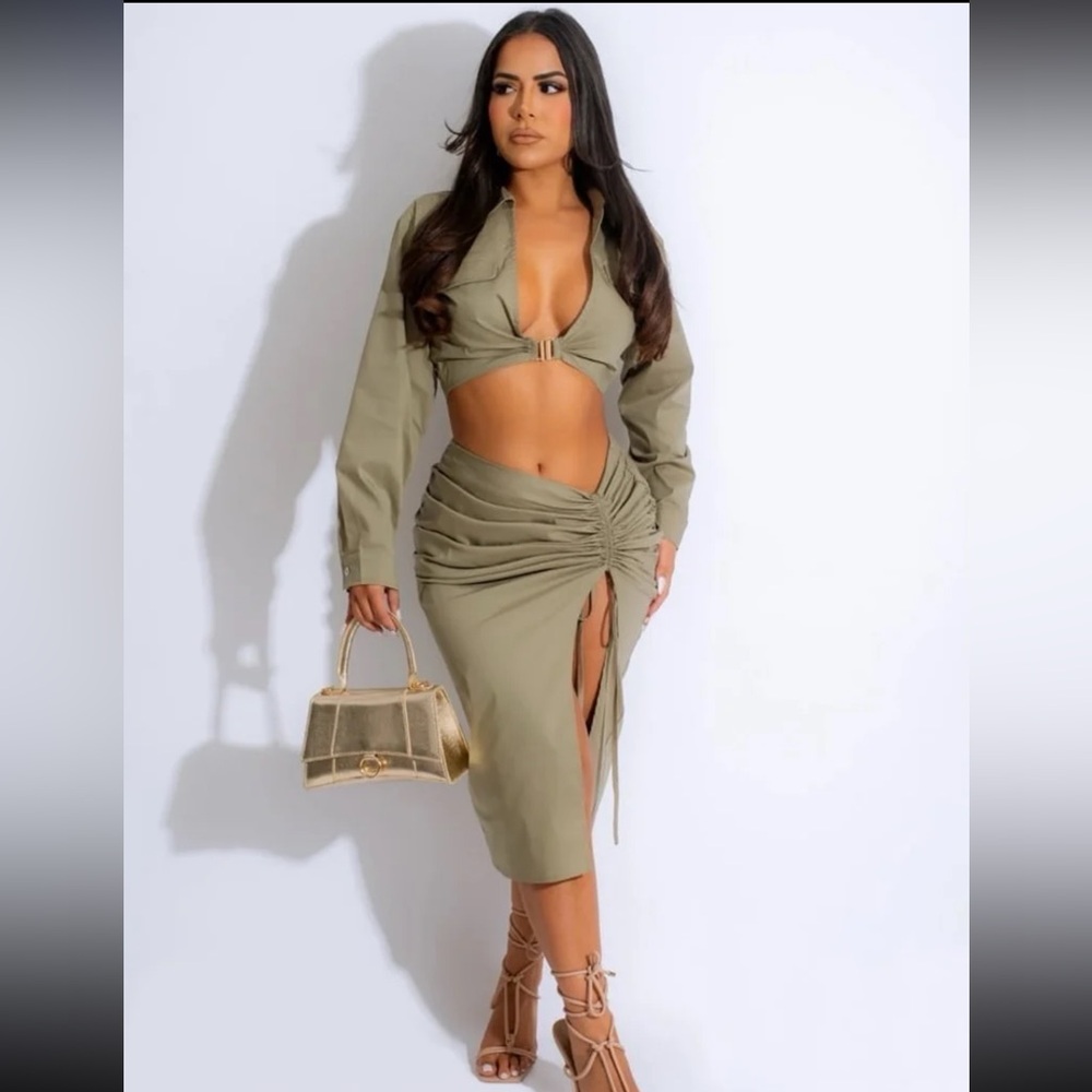 Midi skirt set